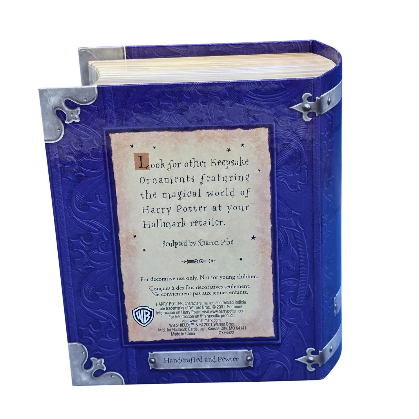 2001 Hermione Granger's Trunk Hallmark Ornament (Harry Potter) QXE4422