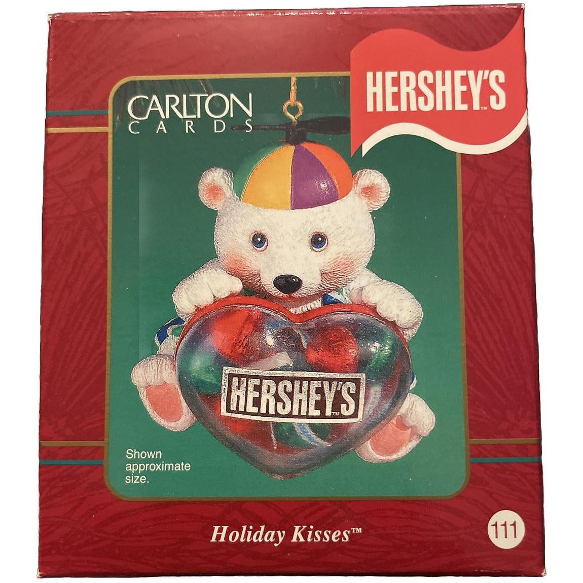 2001 Holiday Kisses Carlton Cards Ornaments (Hershey's) CXOR-058E