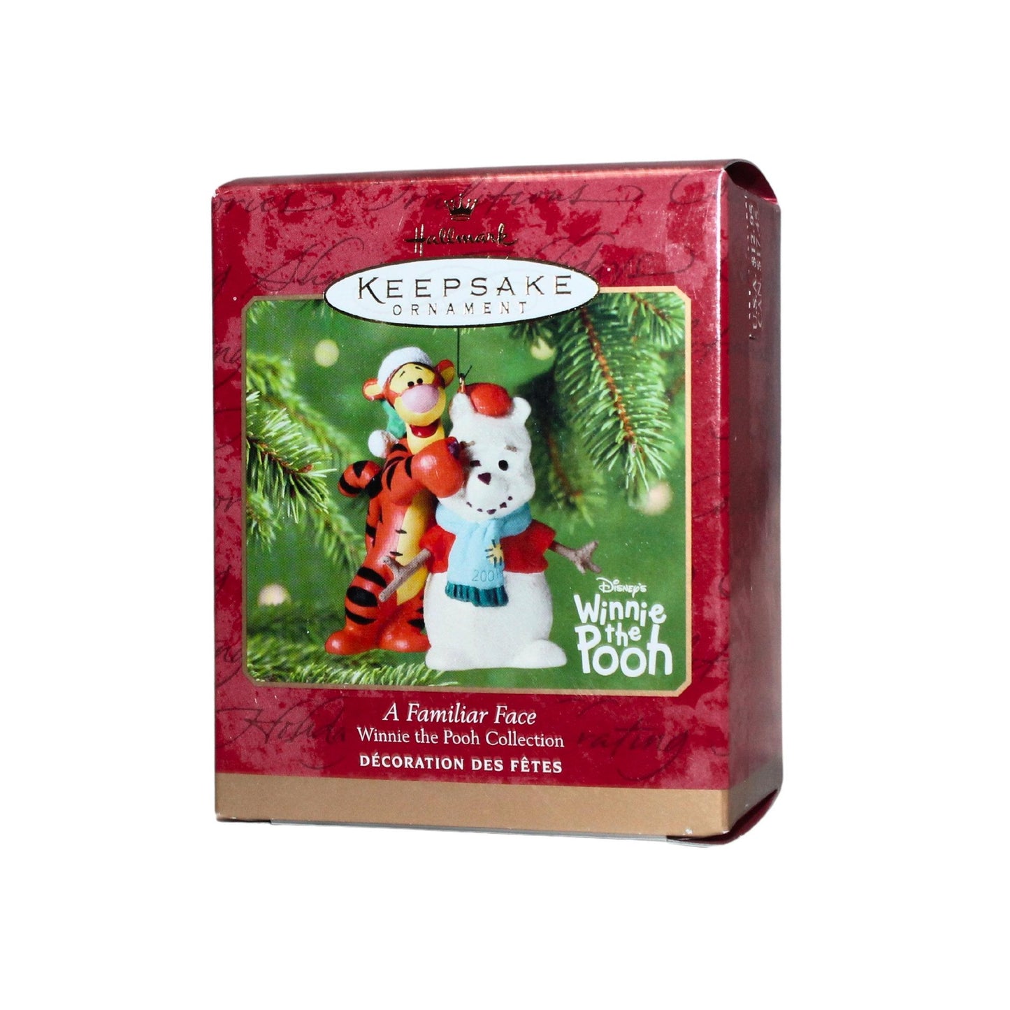 2001 A Familiar Face Hallmark Ornament (Winnie the Pooh) QXD4152