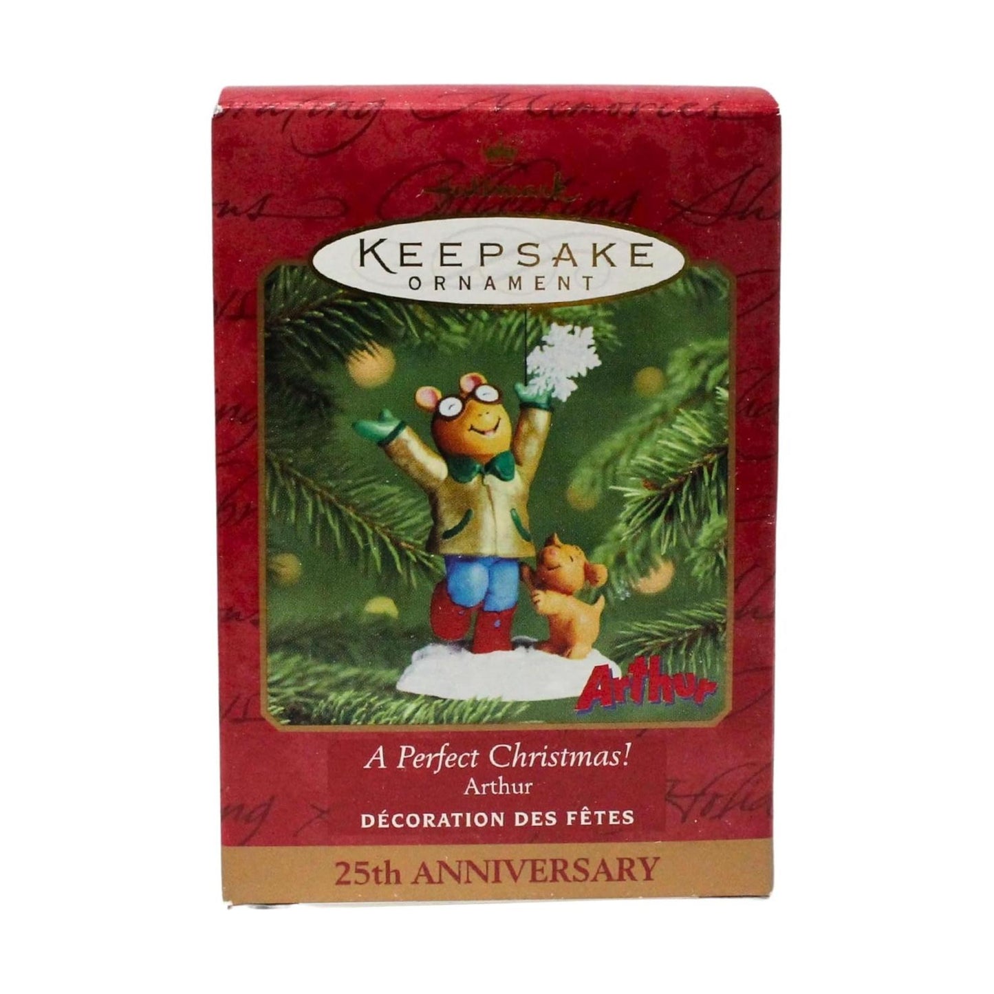 2001 A Perfect Christmas! Hallmark Ornament (Arthur) QXI6895