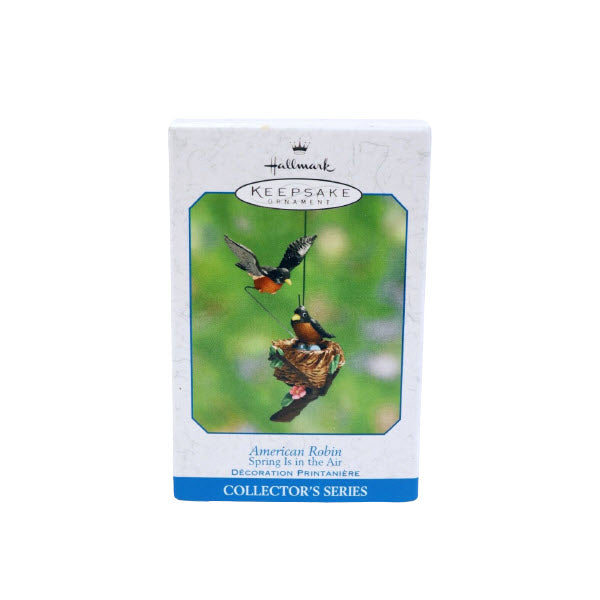 2001 American Robin Hallmark Ornament (Spring is in the Air) QEO8506