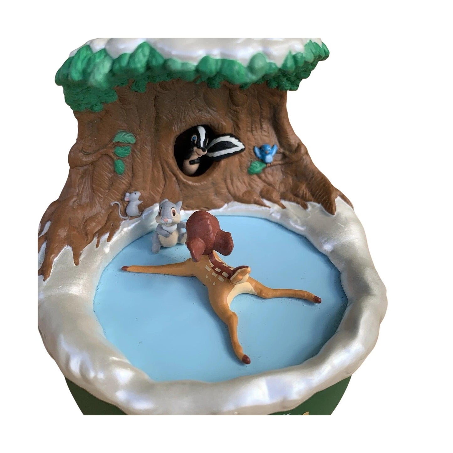 2001 Bambi Discovers Winter Hallmark Ornament (Bambi) QXD7541