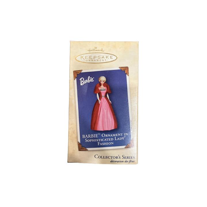 2001 Barbie in Sophisticated Lady Fashion Hallmark Ornament (Barbie) QX8203