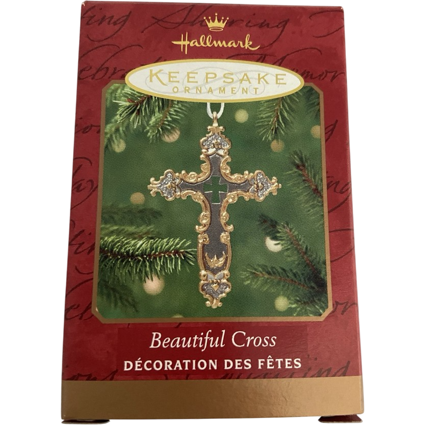 2001 Beautiful Cross Hallmark Ornament (Cross) QX8825