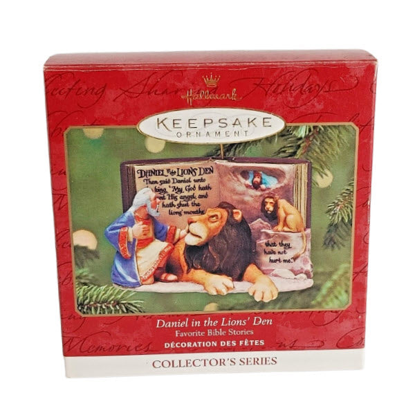 2001 Daniel in the Lions' Den Hallmark Ornament (Favorite Bible Stories) QX8122