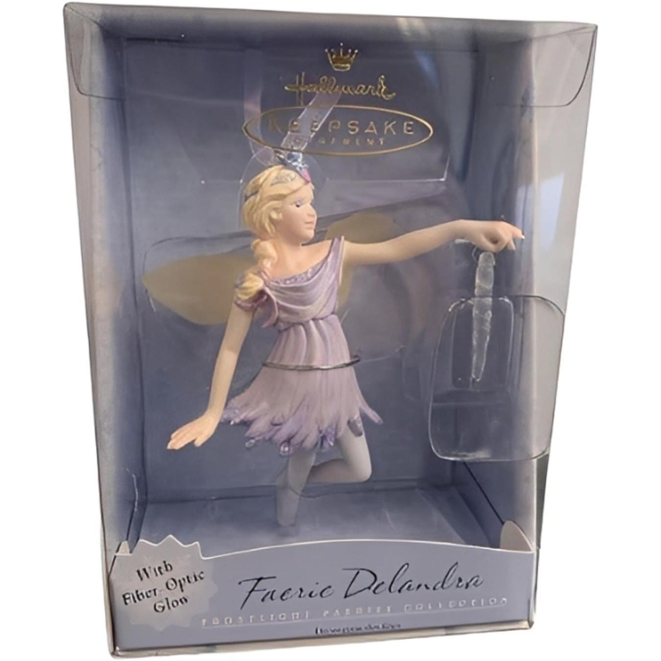 2001 Faerie Delandra Hallmark Ornament (Frostlight Faeries) QP1685