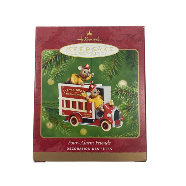 2001 Four-Alarm Friends Hallmark Ornament (Firefighter) QX8325