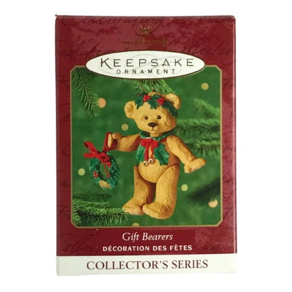 2001 Gift Bearers Hallmark Ornament (Teddy Bear) QX8115