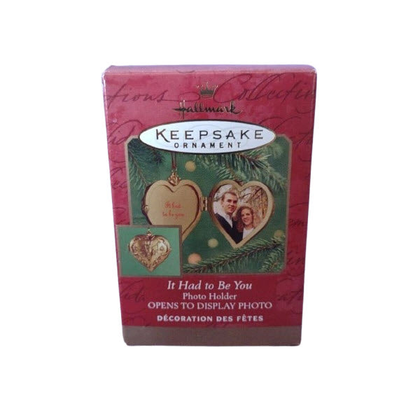 2001 It Had to be You Hallmark Ornament (Photo Holder) QX2815