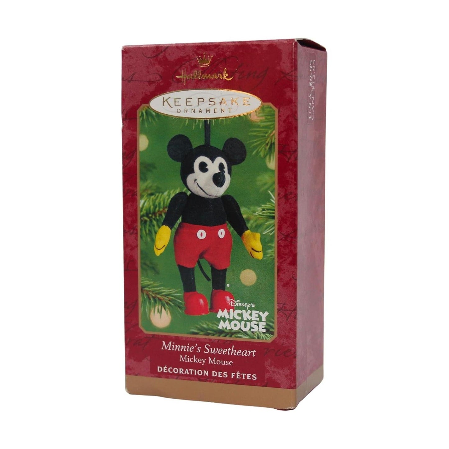2001 Minnie's Sweetheart Hallmark Ornament (Mickey Mouse & Friends) QXD4195
