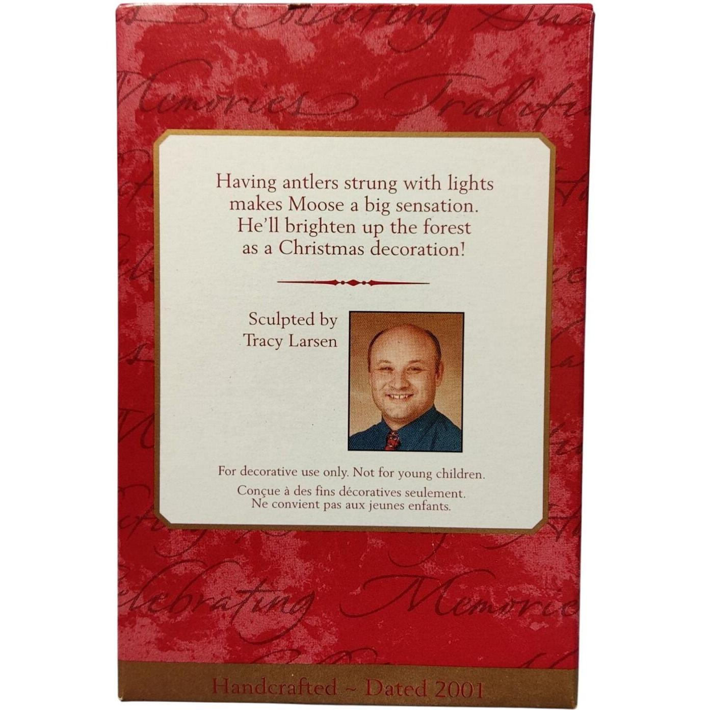 2001 Moose's Merry Christmas Hallmark Ornament (Moose) QX8835