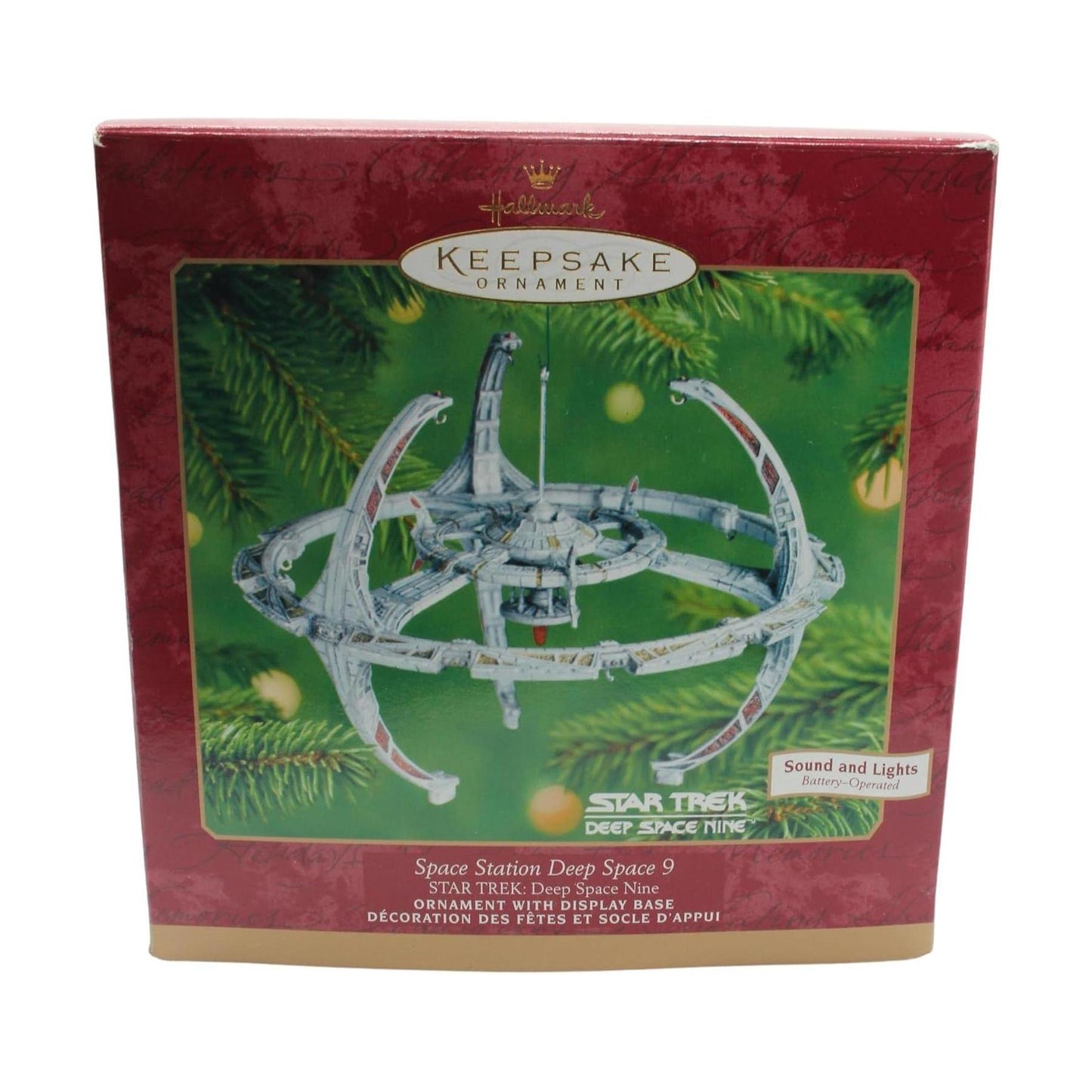 2001 Space Station Deep Space 9 Hallmark Ornament (Star Trek) QX6065