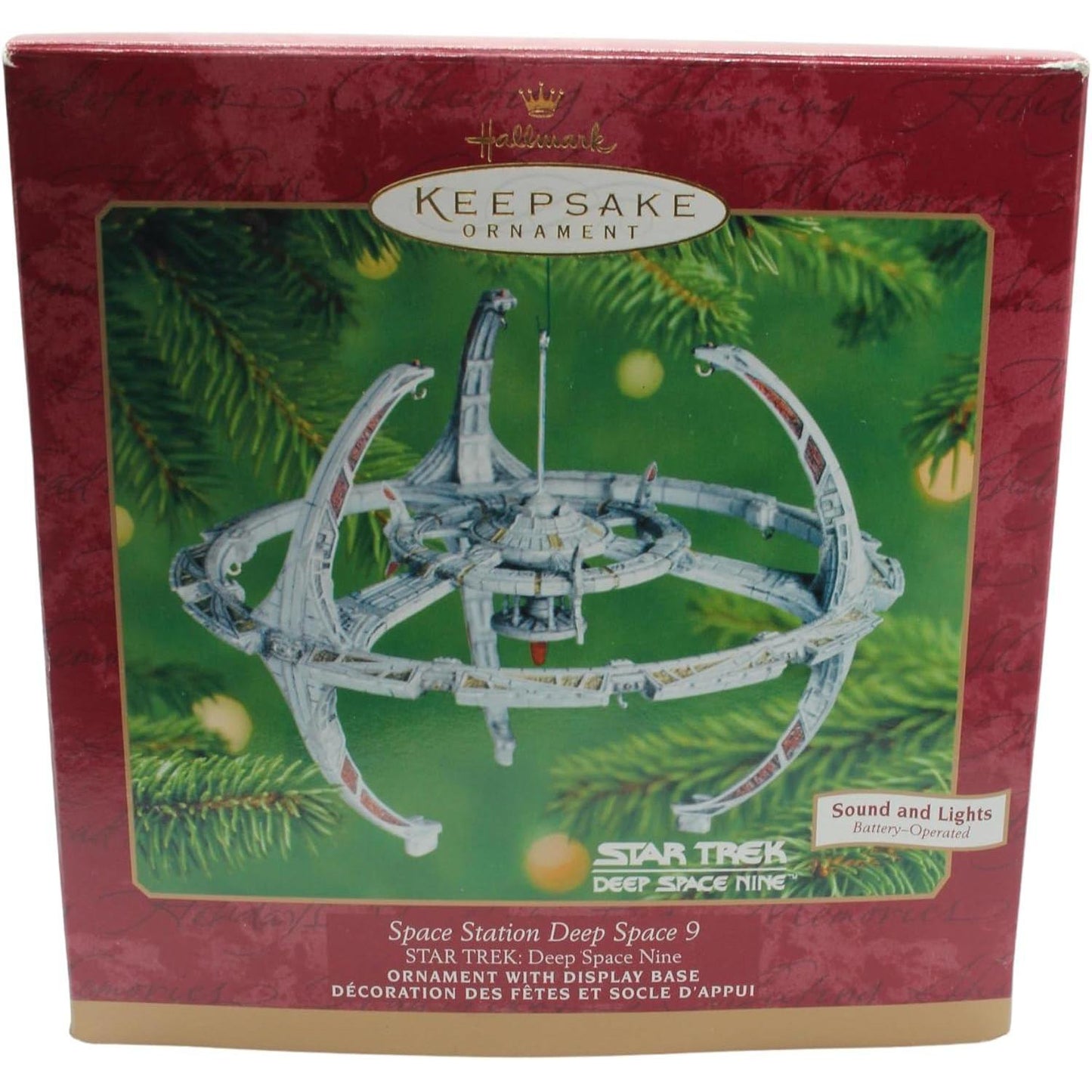 2001 Space Station Deep Space 9 Hallmark Ornament (Star Trek) QX6065