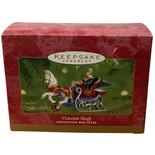2001 Victorian Sleigh Hallmark Ornament (Sleigh) QX8855