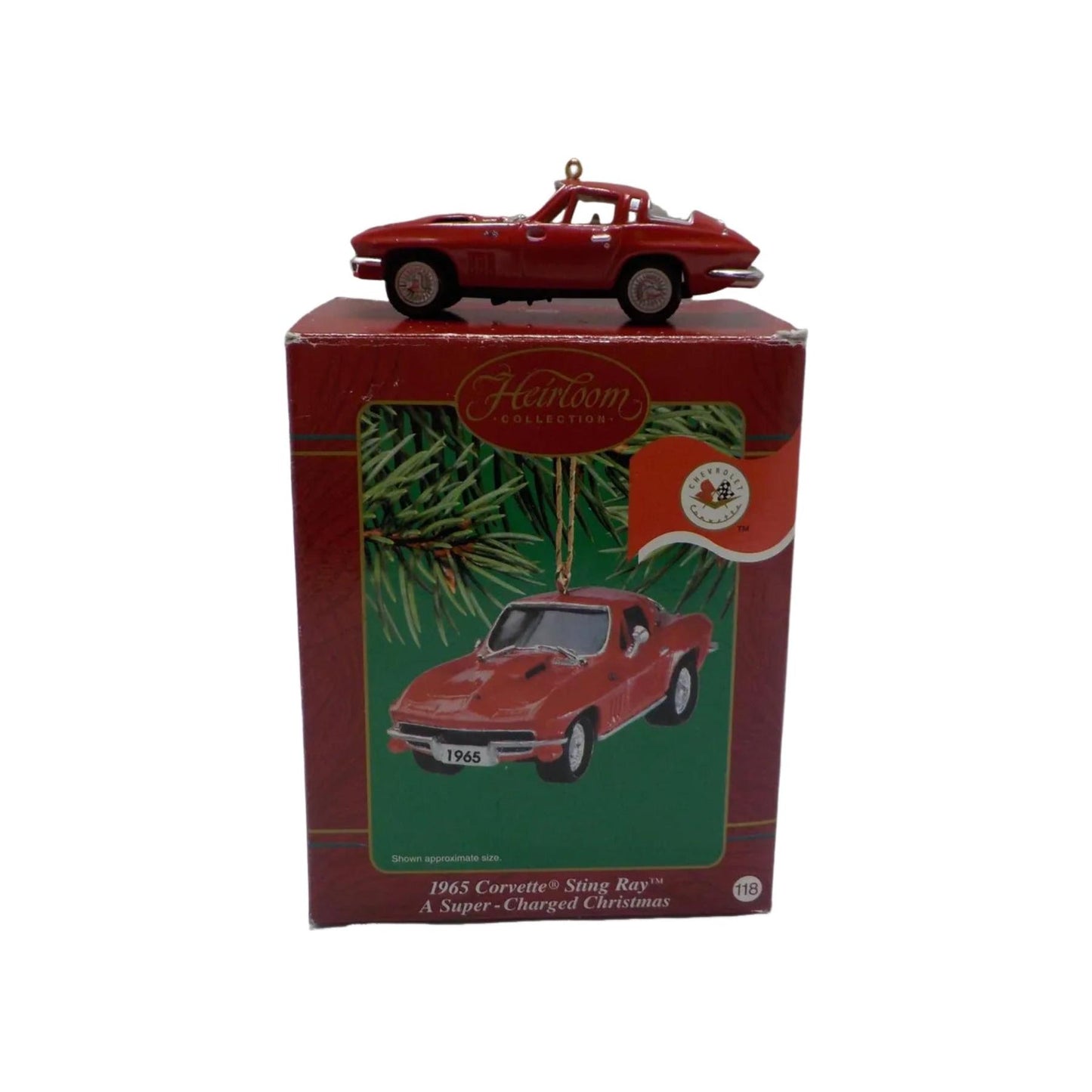 2002 1965 Corvette Sting Ray Carlton Cards Ornaments (Vehicle) CXOR-141T