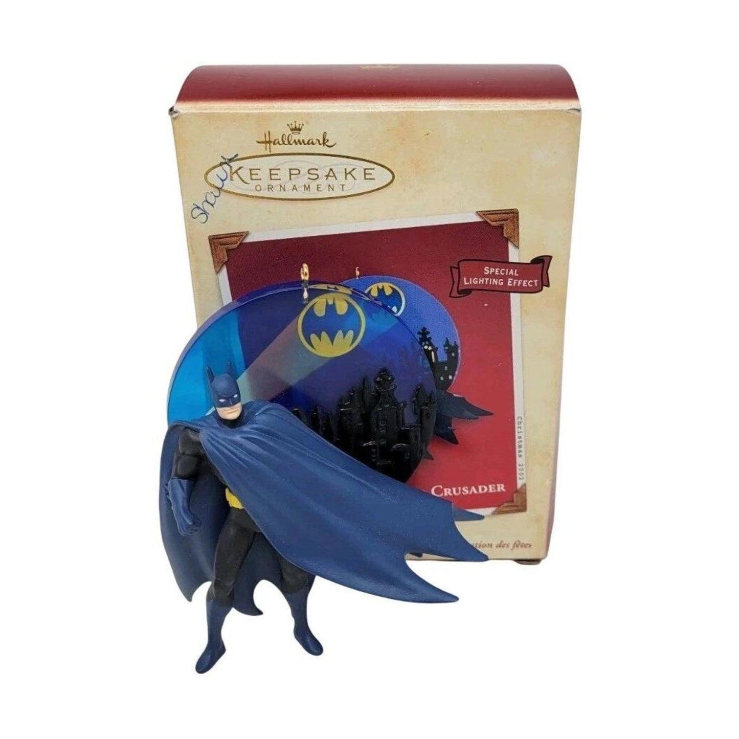 2002 Calling the Caped Crusader Hallmark Ornament (Super Heroes) QXI8856