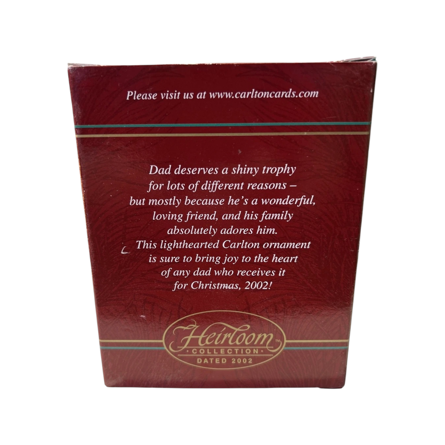 2002 Father Carlton Cards Ornaments (Family) CXOR-036G