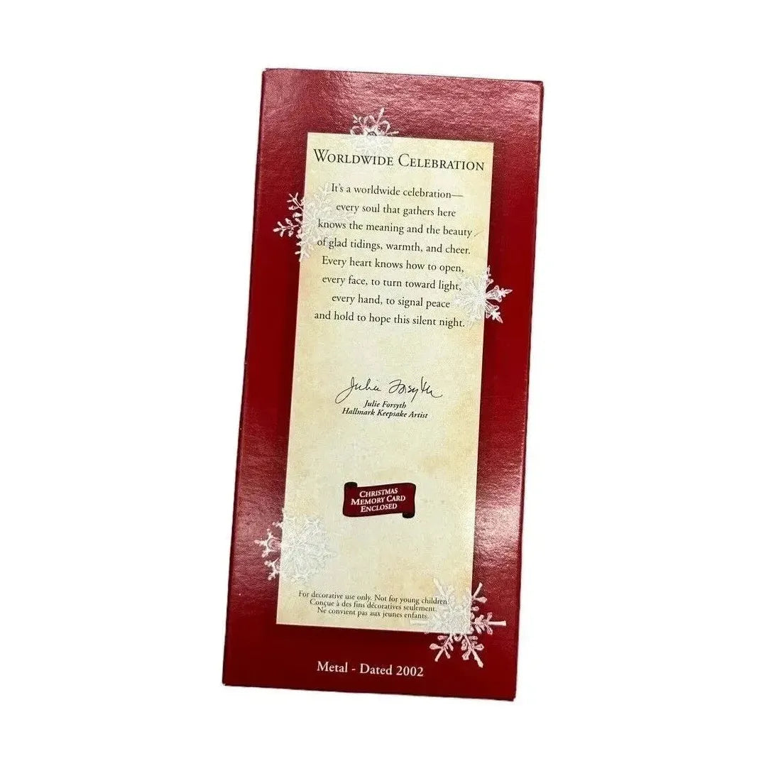 2002 Worldwide Celebration Hallmark Ornament (Star) QX2833
