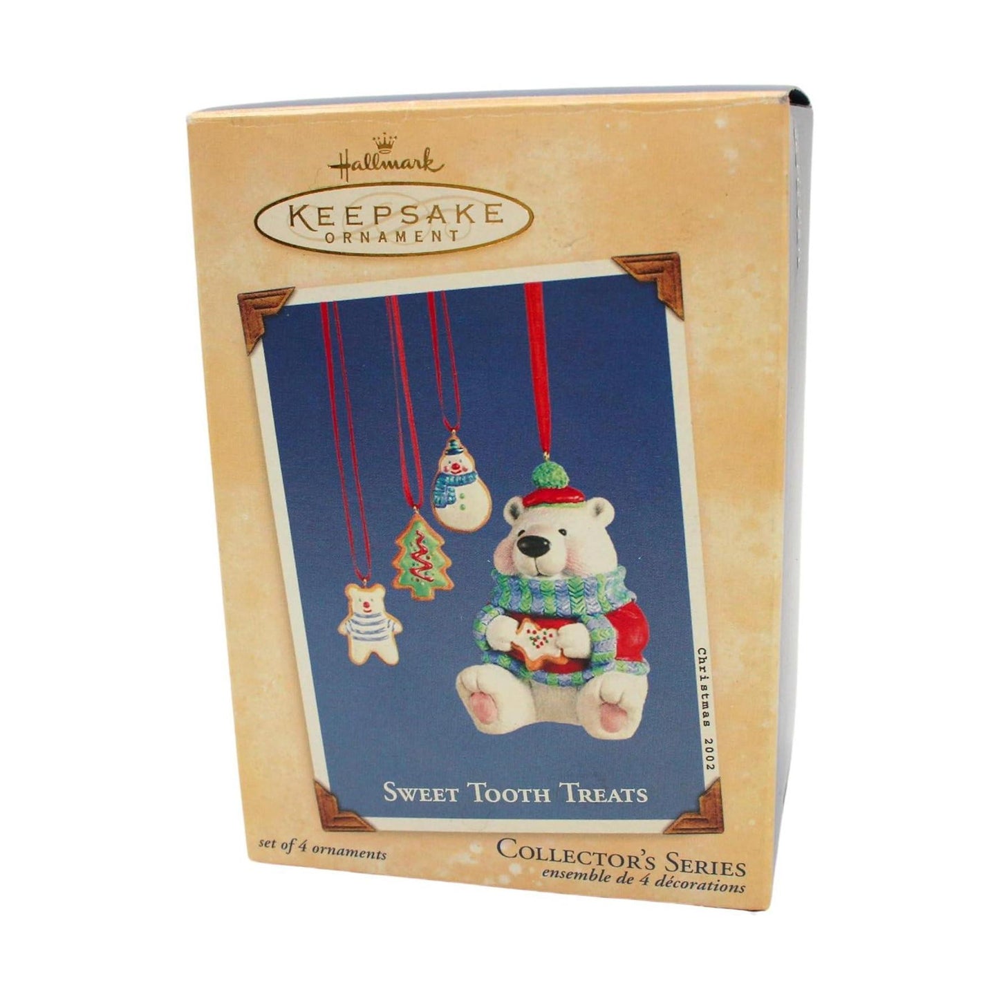 2002 Bear Hallmark Ornament (Sweet Tooth Treats) QX8193