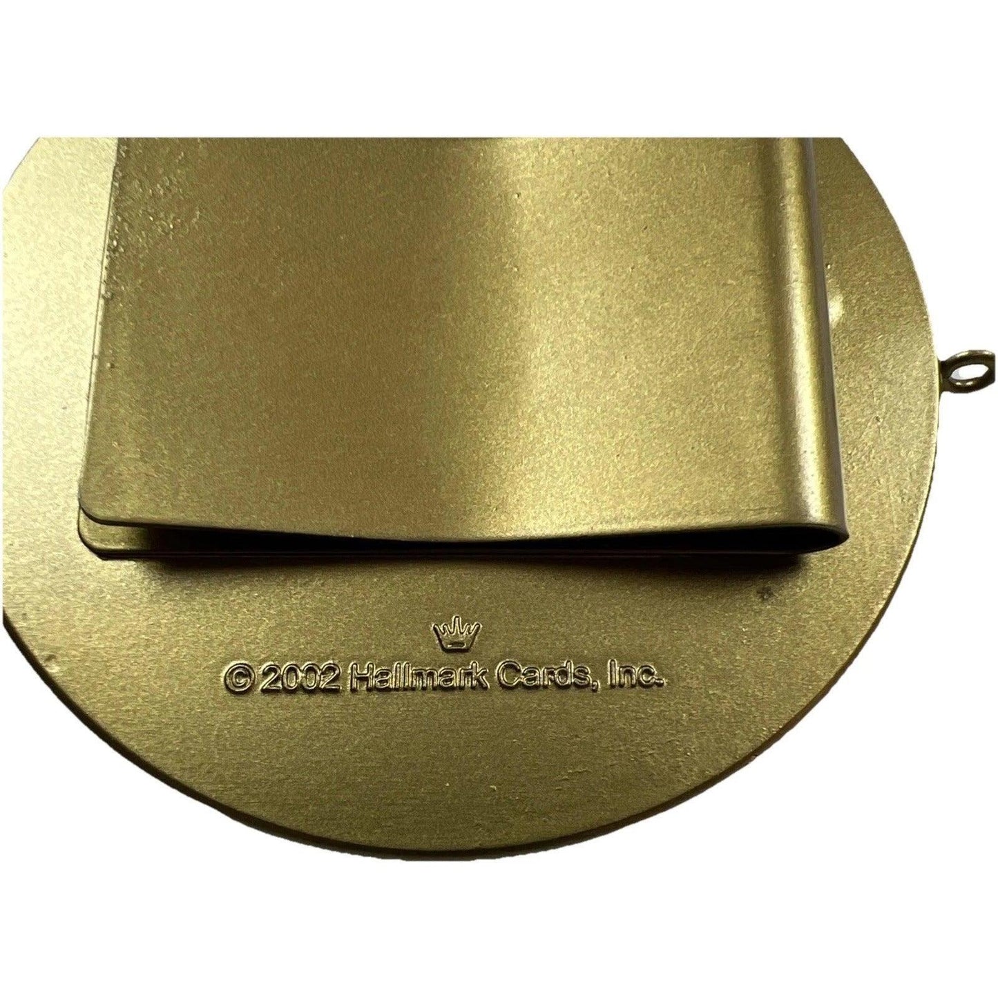 2002 Christmas Tree Gift Clip Hallmark Ornament (Santa Claus) QX2896