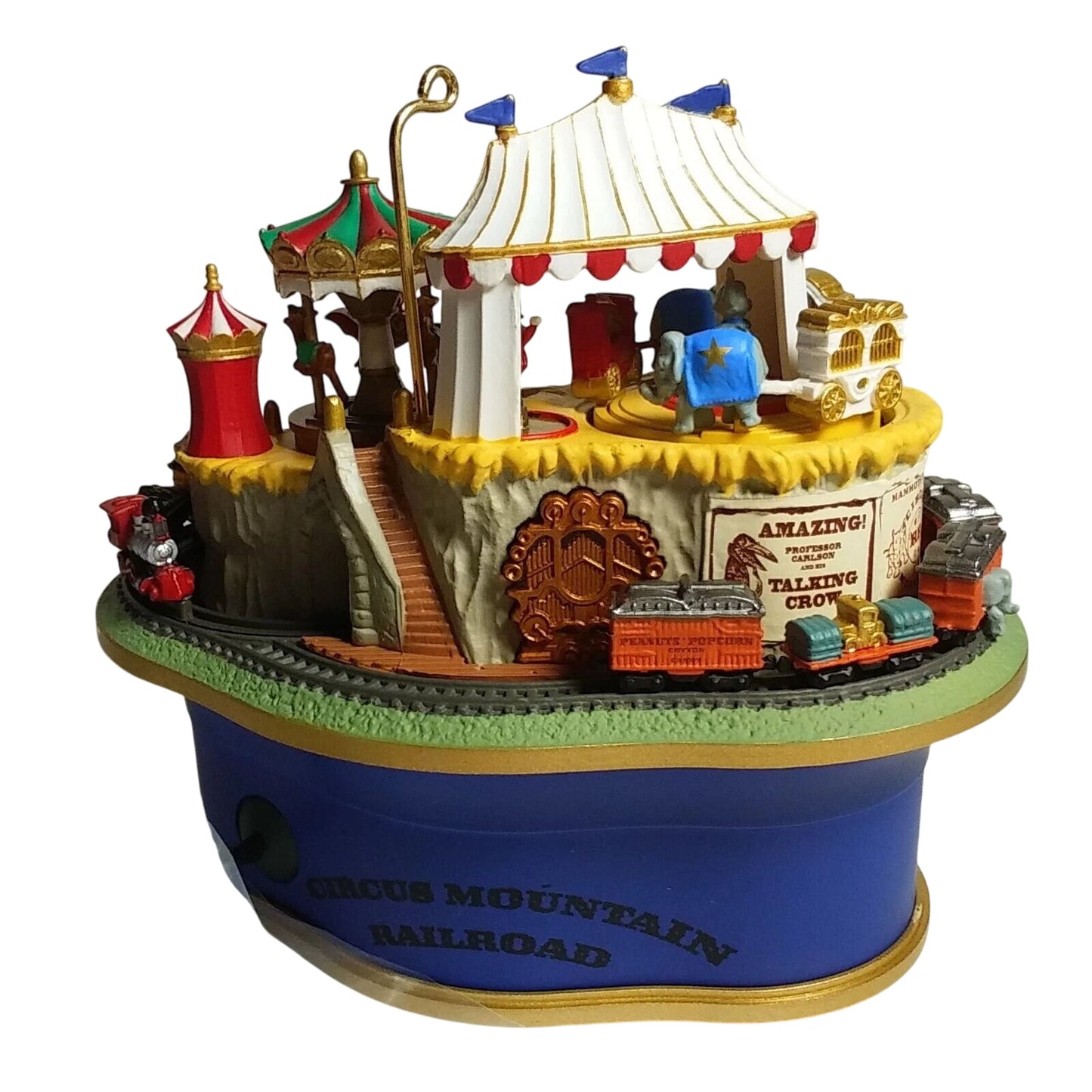 2002 Circus Mountain Railroad Hallmark Ornament (Magic Train) QLX7686