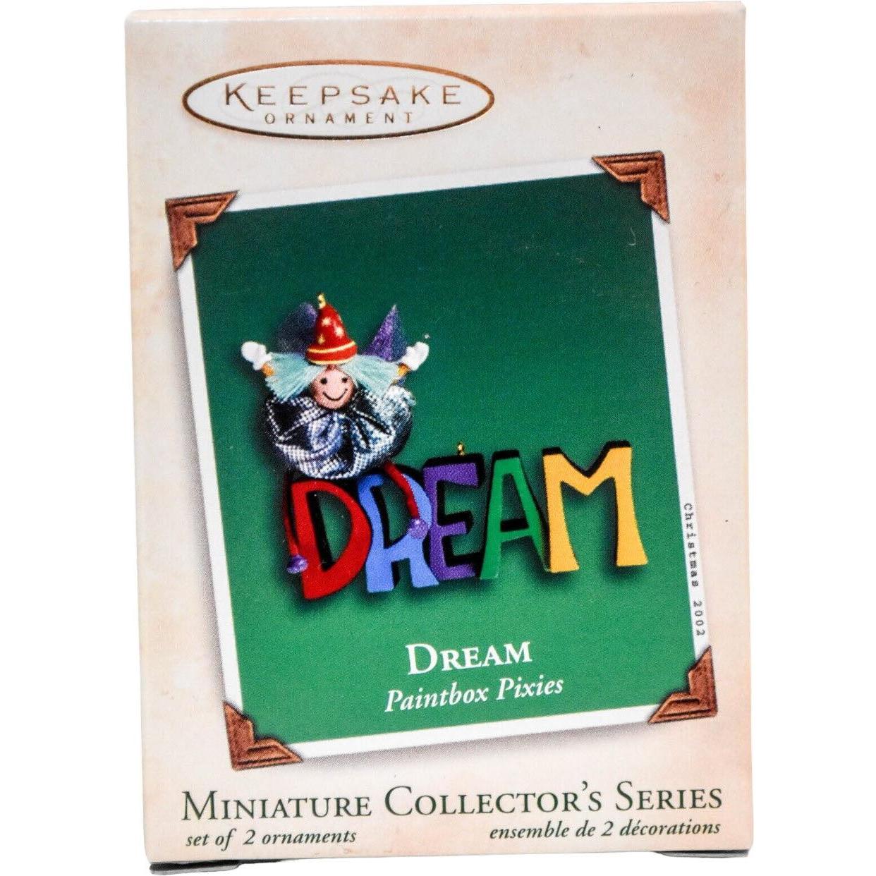 2002 Dream Hallmark Ornament (Paintbox Pixies) QXM4543