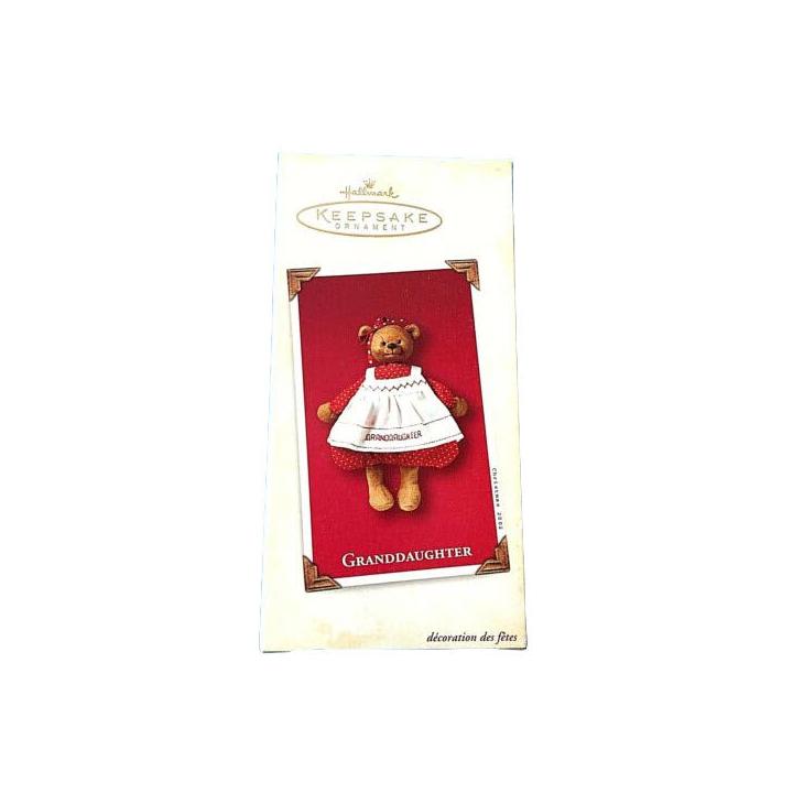 2002 Granddaugheter Hallmark Ornament (GrandDaughter) QX8663