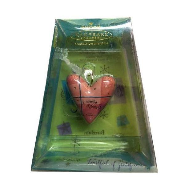 2002 Heartful of Grateful Hallmark Ornament (Between Us) QP1523
