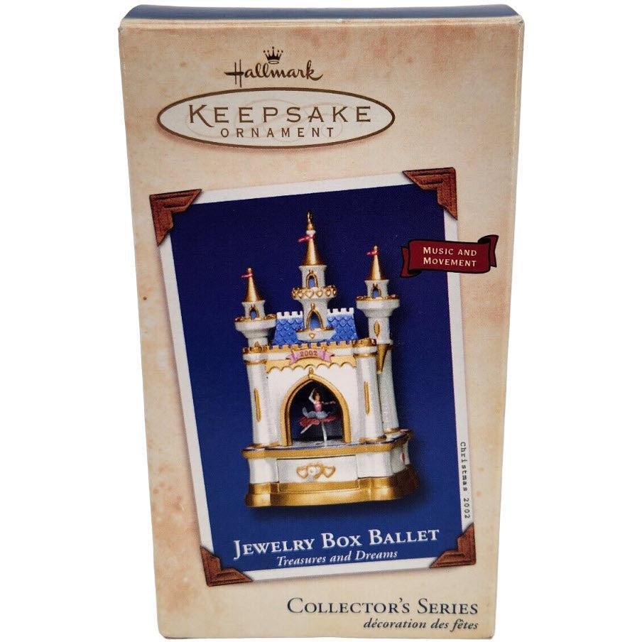 2002 Jewelry Box Ballet Hallmark Ornament (Treasures and Dreams) QX8183