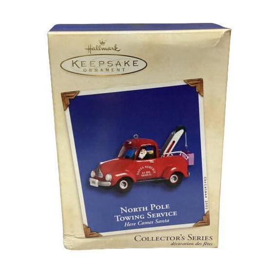 2002 North Pole Towing Service Hallmark Ornament (Here Comes Santa) QX8106