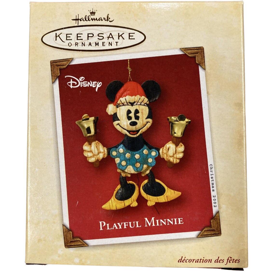 2002 Playful Minnie Hallmark Ornament (Minnie) QXD4906