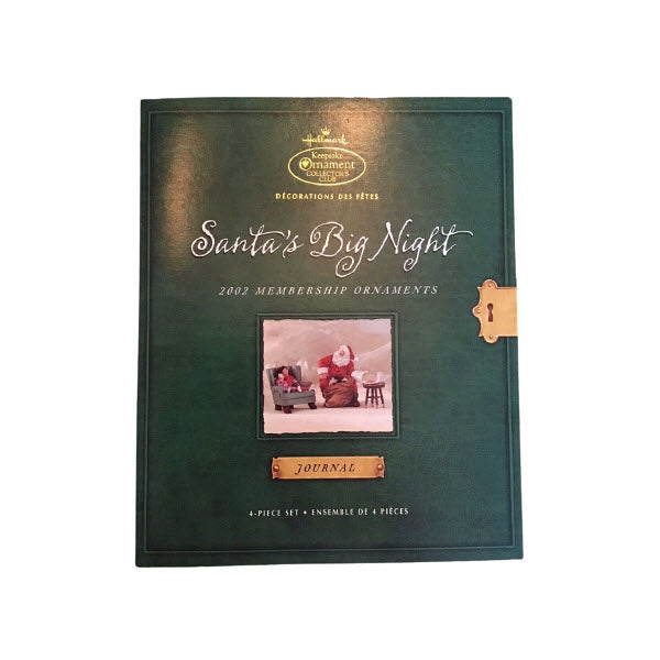 2002 Santa's Big Night Hallmark Ornament (Santa's Big Night) qxc2002