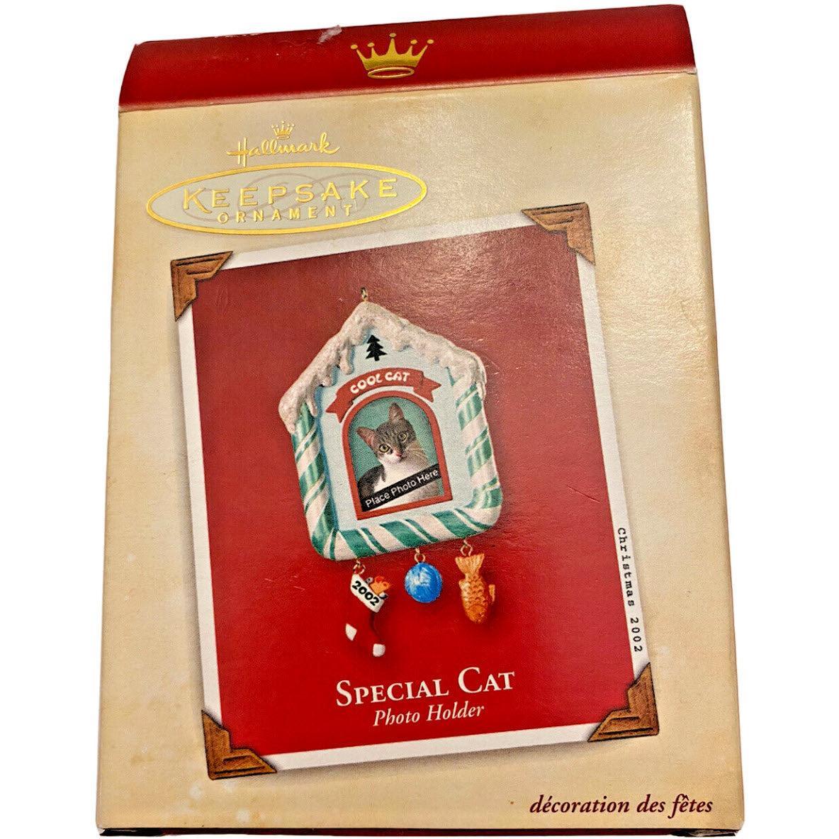 2002 Special Cat Hallmark Ornament (Photo Holder) QX2863