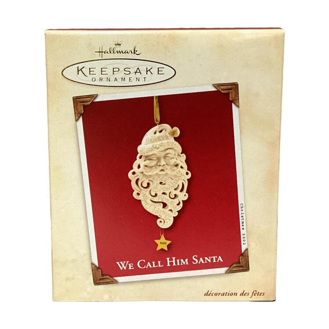 2002 We Call Him Santa Hallmark Ornament (Santa Claus) QX2883