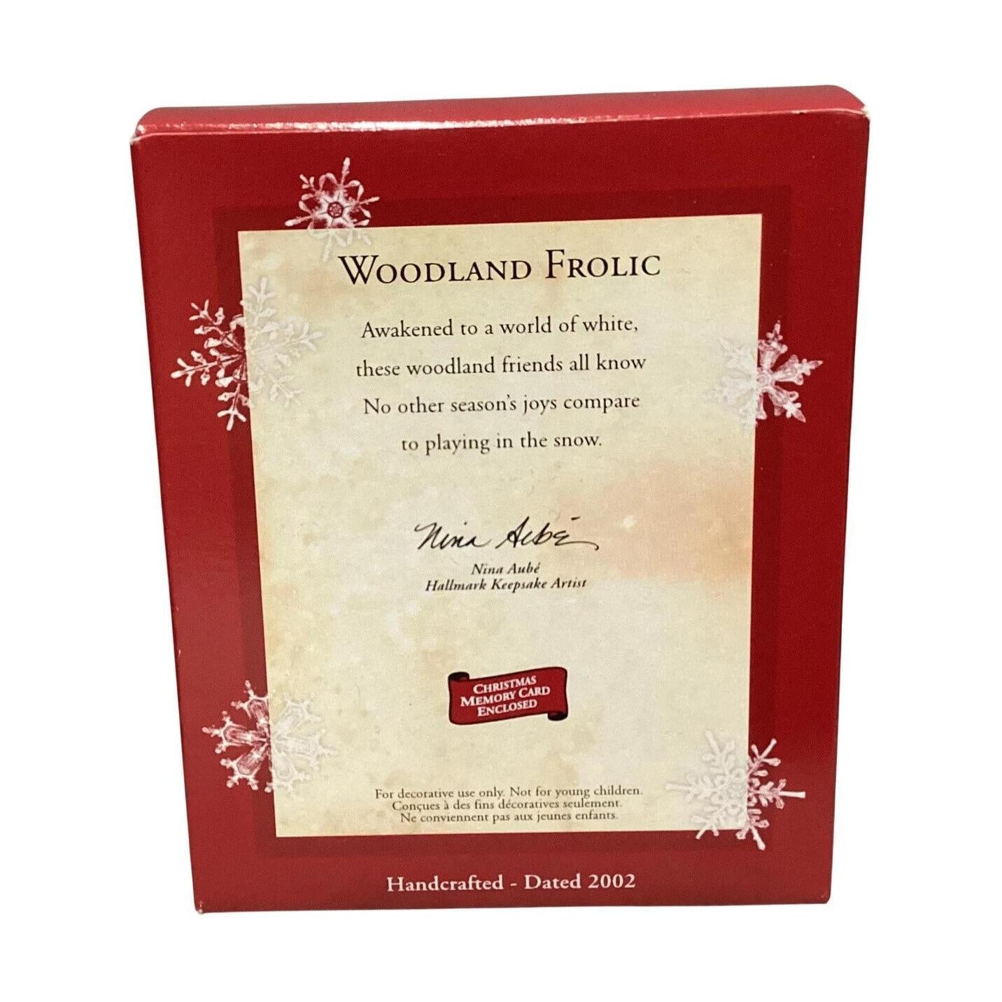 2002 Woodland Frolic Hallmark Ornament (Animal) QX8543 Image6
