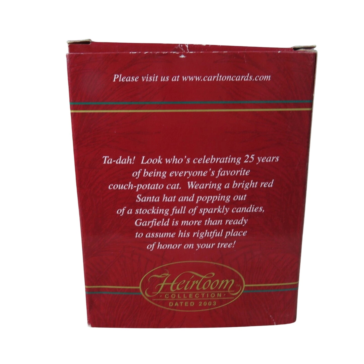 2003 25 Colossal Years of Garfield Carlton Cards Ornaments (101 Dalmatians) by Carlton Cards CXOR-115J