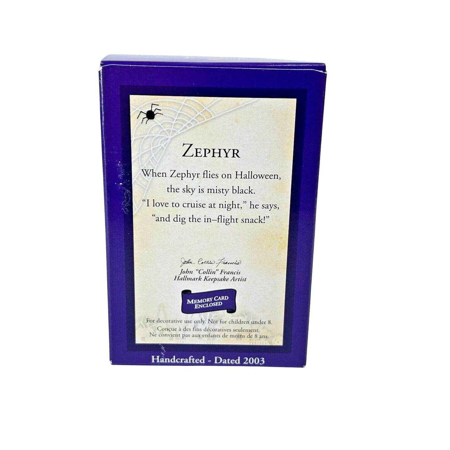 2003 Zephyr Hallmark Ornament (Halloween) QFO6019