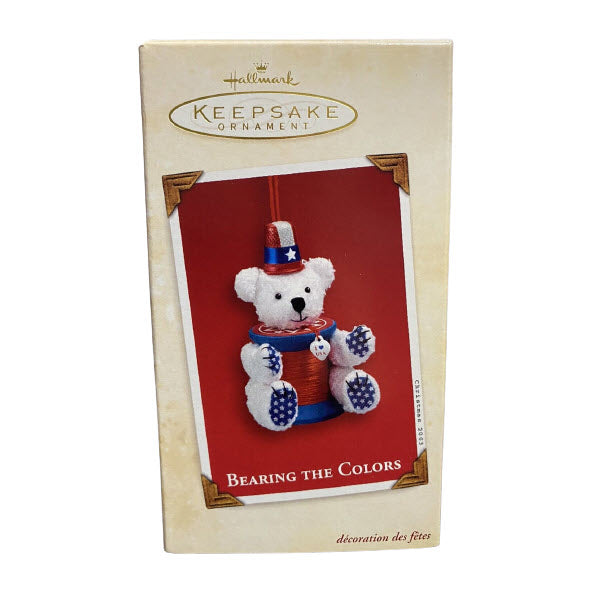 2003 Bearing the Colors Hallmark Ornament (Polar Bear) QXG2499