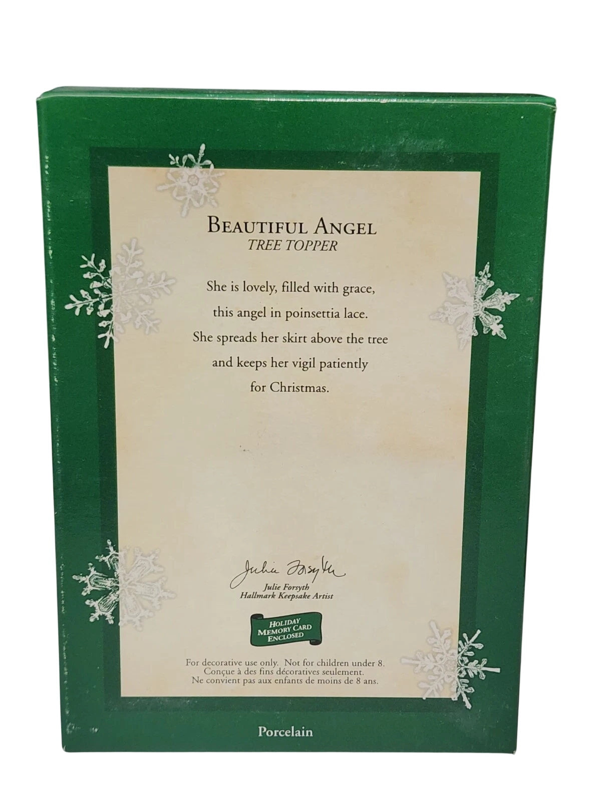 2003 Beautiful Angel Hallmark Ornament (Tree Topper) QXM4978 Image5
