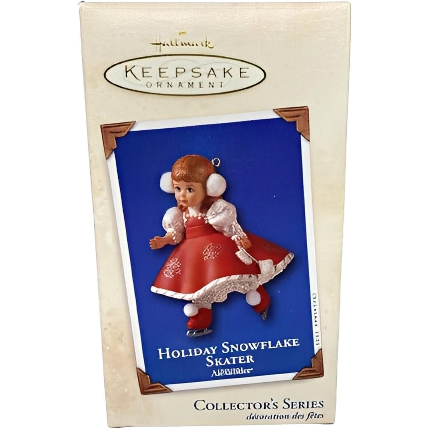2003 Holiday Snowflake Skater Hallmark Ornament (Madame Alexander) QX8137