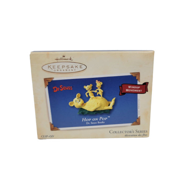2003 Hop on Pop Hallmark Ornament (Dr. Seuss Books) QX8179