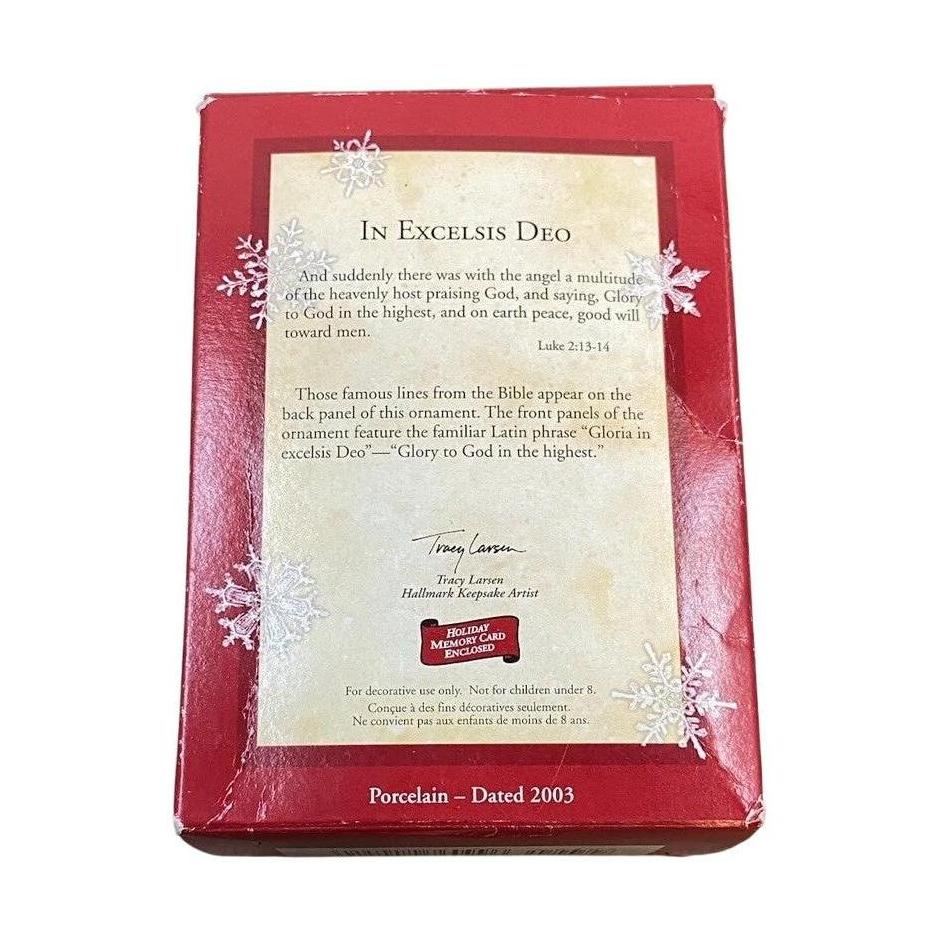 2003 In Excelsis Deo Hallmark Ornament (Church) QXG2427 Image6