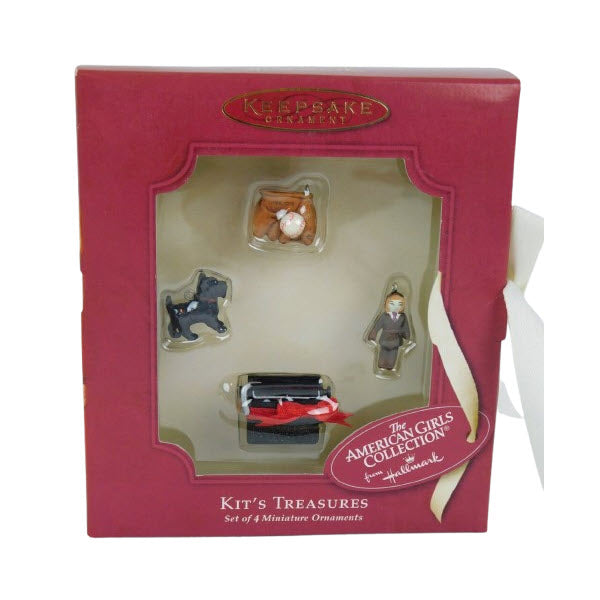 2003 Kit's Treasures Hallmark Ornament (The American Girls Collection) QAC6408