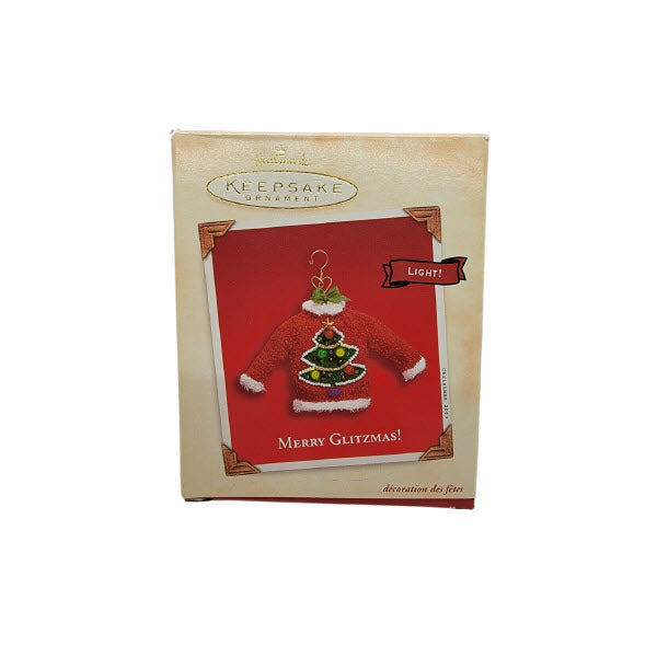 2003 Merry Glitzmas! Hallmark Ornament (Sweater) QXL7537