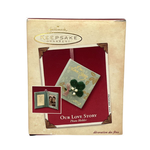 2003 Our Love Story Hallmark Ornament (Photo Holder) QXG8859