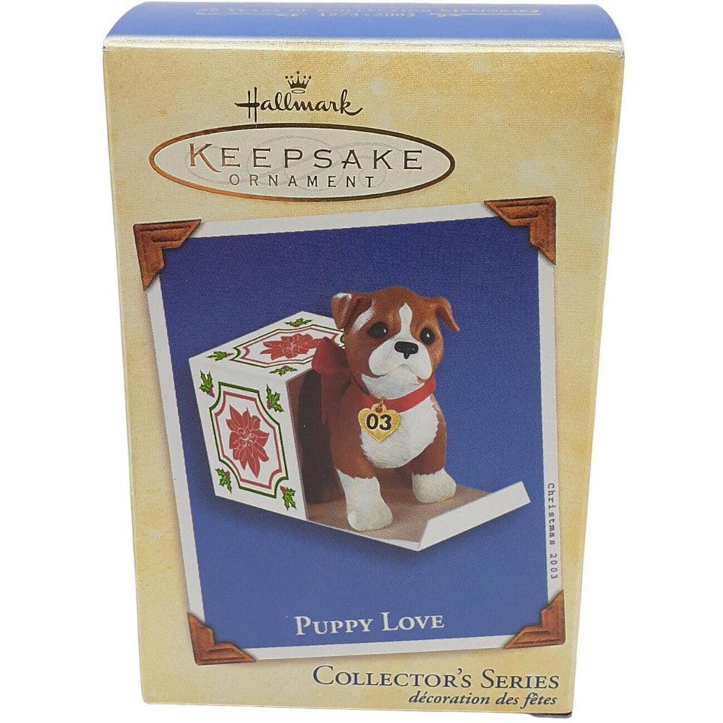 2003 Puppy Love Hallmark Ornament (Puppy Love) QX8127