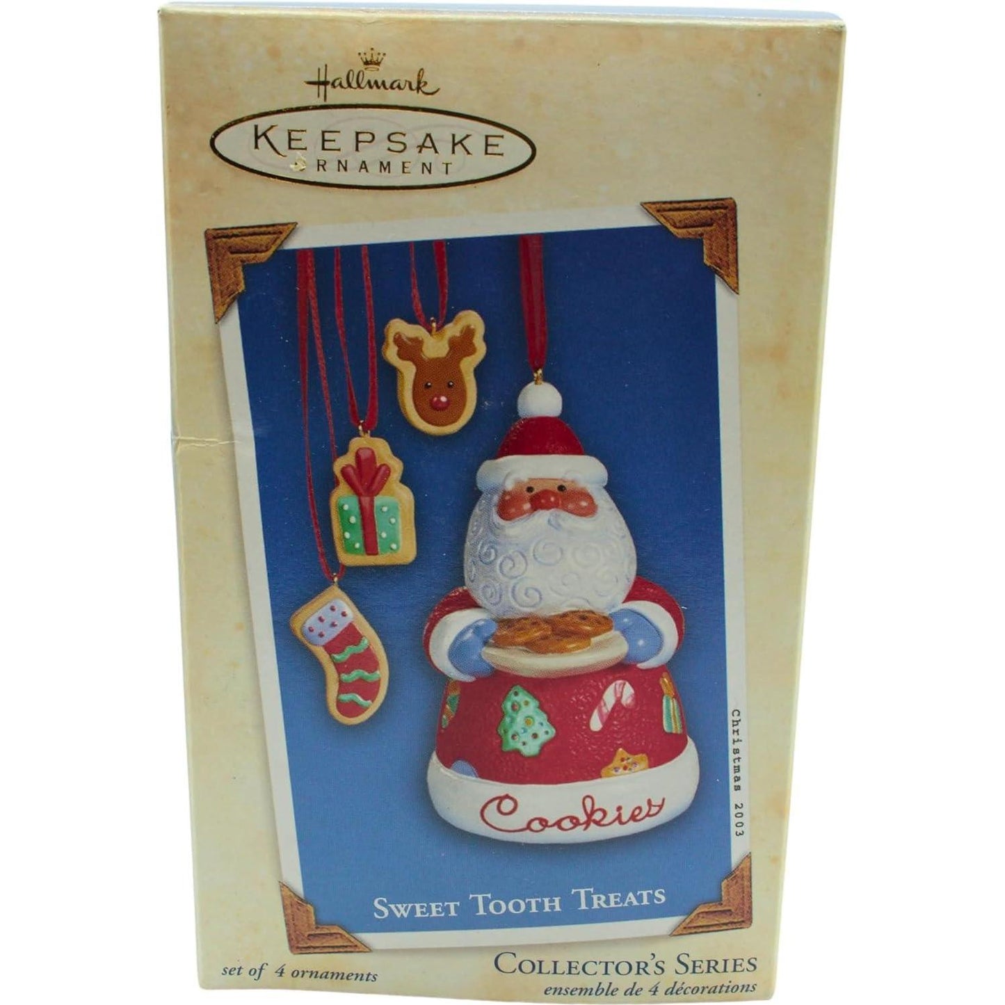 2003 Santa Hallmark Ornament (Sweet Tooth Treats) QX8199