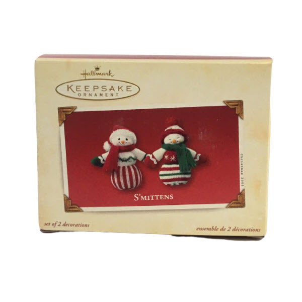 2003 S'Mittens Hallmark Ornament (Mittens) QXG8857
