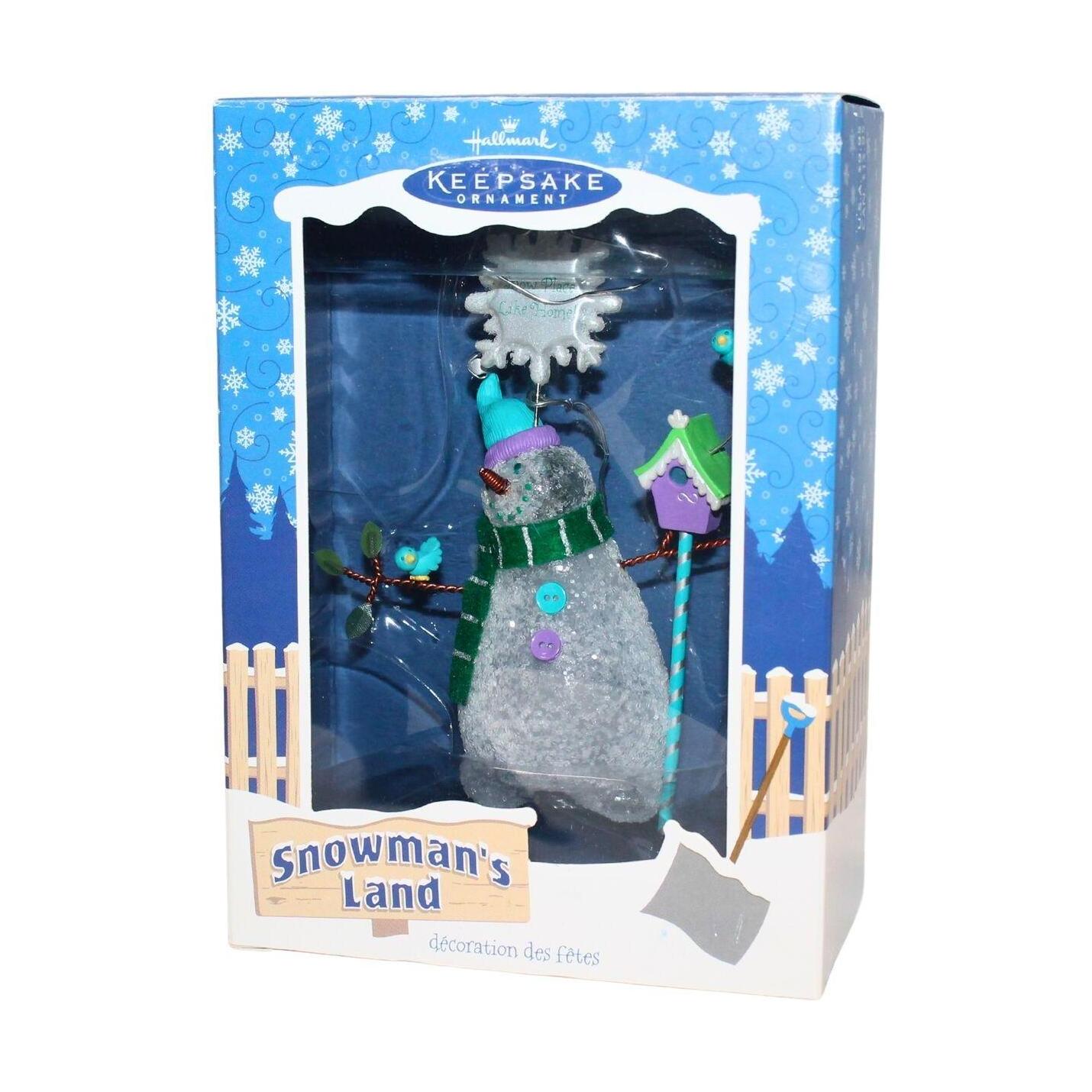 2003 Snow Place Like Home! Hallmark Ornament (Snowman's Land) QP1129