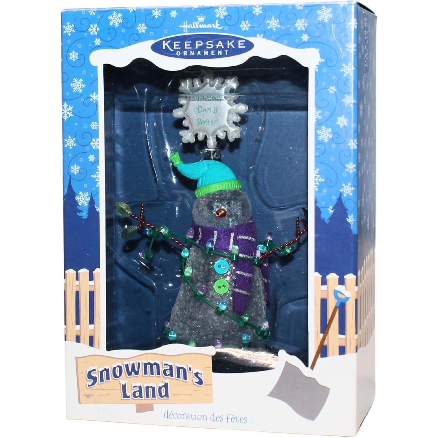 2003 Snowbody Does It Better! Hallmark Ornament (Snowman's Land) QP1119